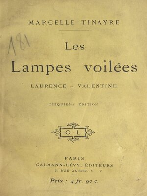 cover image of Les lampes voilées